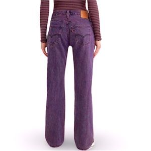 Levi's® Premium 501® ‘90S Women’s Colored Denim Jeans in Chroma Acid Purple